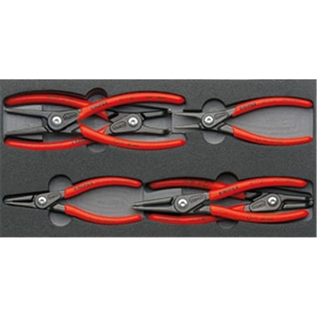 Defenseguard 00 20 01 V02 6 Pc. Snap Ring Plier Set DE286079